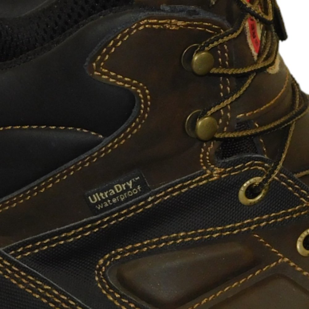Red Wing Irish Setter Work Boot Lace Up ASTM F2892-11 EH Brown Size 9 - Picture 9 of 9